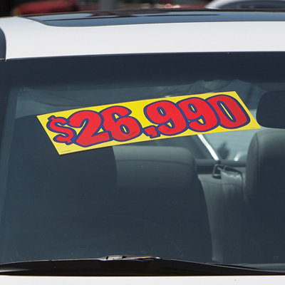 3-Color Pricer Sign {EZ104}