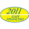 Blue & Yellow Half Oval {EZ194-B}