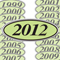 Chartreuse & Black Oval Year Model {EZ198-C}