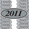 Silver & Black Oval Year Model {EZ198-S}