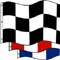 3' x 5' Horizontal Checkered Flag {EZ342-H}