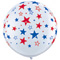 3ft. Red & Blue Star Balloon {EZ514-STAR}