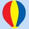 Giant 8' Hot Air Balloons Multi Color{EZ540}