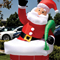 Holiday Inflatable - Santa with Chimney {EZ543-CHIMNEY}