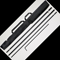 4-Piece Flat Top Flag Pole  with Carry Case (EZ568}