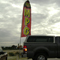 Swooper Flag & Pole Kit with Trailer Hitch Adapter {EZ838}
