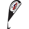 Custom Clip-On Paddle Flag Kit {EZ885-CUST} Custom Clip-On Paddle Flag Kit {EZ885-CUST}