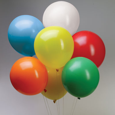 Round balloons on sale