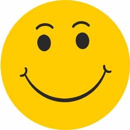 Happy Face with Eyebrows {EZ188}