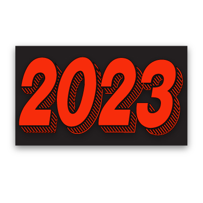 Fire Red Year Model Sign {EZ190}