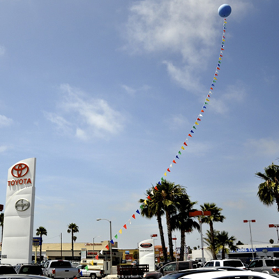 105' Pennant (Balloon Pennant){EZ363}