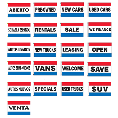 3' x 5' Stock Flag {EZ370}