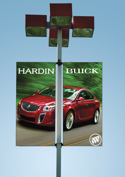 Custom Double Pole Banner Kit {EZ464}