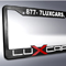 Raised Letter Plastic License Frames {EZ704-Raised}
