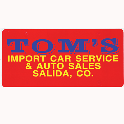 .015 License Plate Inserts - 3 Color {EZ706-15-3}