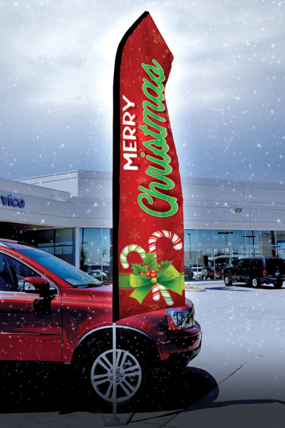 Holiday Replacement Swooper Flag {EZ831-HOL}