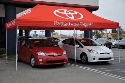 10' x 20' Custom Imprint E-Z Tent (1-color){EZ864-1}