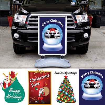 Holiday Outdoor Stock Message Inserts {EZ925-HOL}