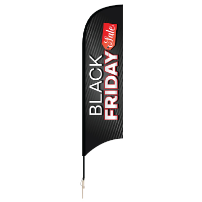12 FT Feather Flag Kit
