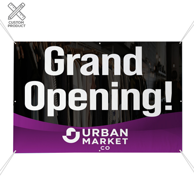 Custom Vinyl Banner - 3ft. x 5ft.