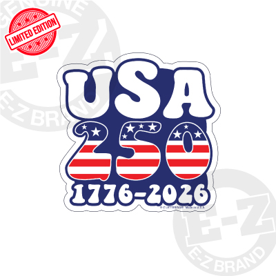 America 250 Die Cut Decals