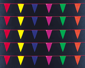 105ft. Spectrum Pennants {EZ320}