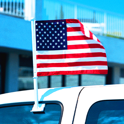 Clip-On U.S. Flag {EZ415}