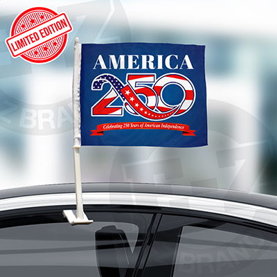 Clip-On Car Flag {EZ418}
