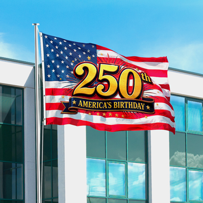 250th America 8'x12'  XXL FLAG
