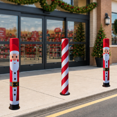 Holiday Bollard Covers