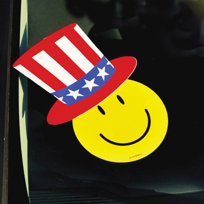 Uncle Sam Hat  Decals (EZ446-HAT)