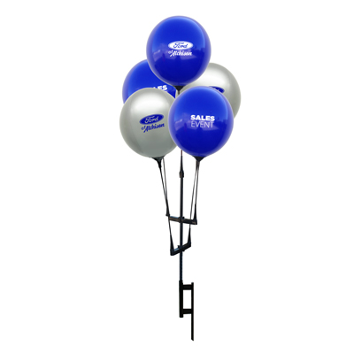 Custom Reusable Balloon Cluster Kit w/ Ground Spike{EZ550-CUST}