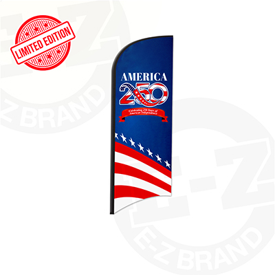8ft Feather Flag 250 America