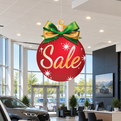 Hanging Ornament Display