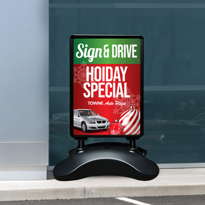 Outdoor Message Board Kit w/ 2 Custom Inserts