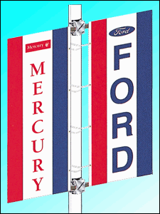 Everwave Vertical Dealer Flag - Double Face {EZ280DB}