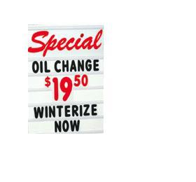 Deluxe Swinger Sidewalk Sign Replacement Kit {EZ902-KIT}